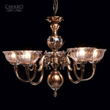Люстра подвесная CHIARO 411010905 Паула 5x60W E27